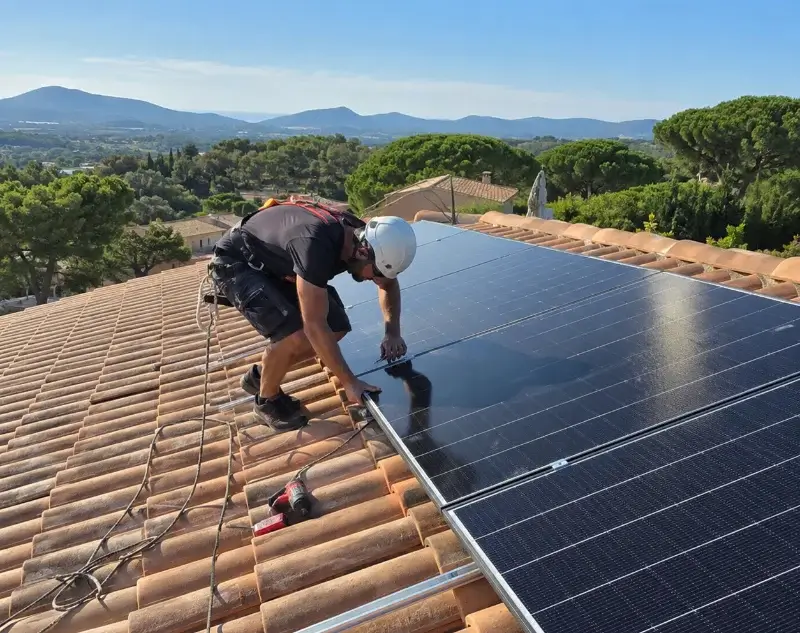 Installateur panneaux solaires Saint-Appolinaire — pose photovoltaïque sur toiture