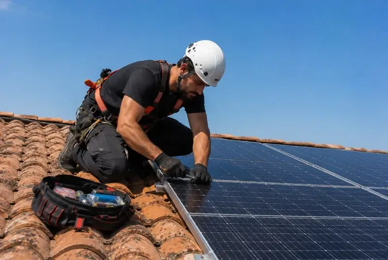 Maintenance et monitoring de panneaux solaires à Saint-Appolinaire