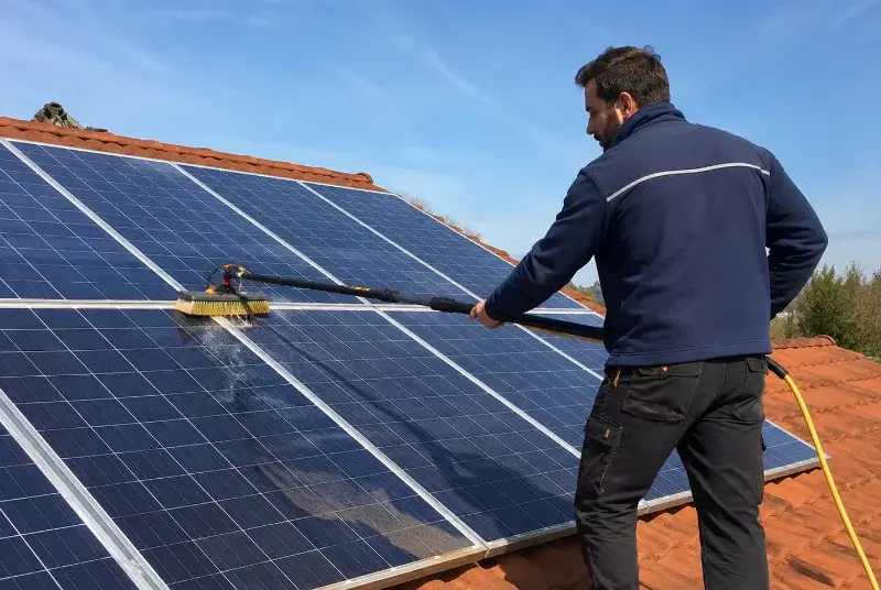 Nettoyage et entretien de panneaux solaires à Saint-Appolinaire
